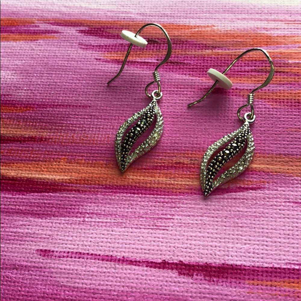 Vintage Sterling Silver Earrings 🌙
